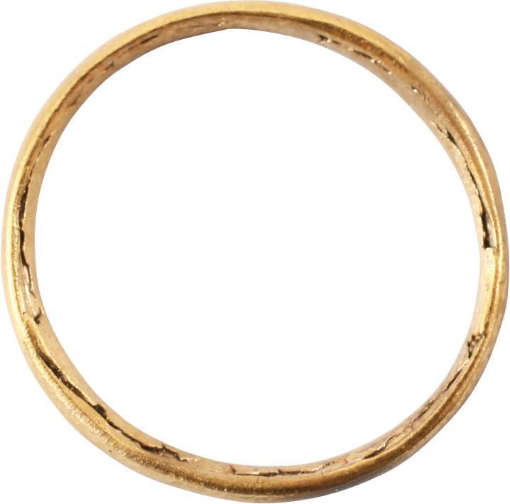 ANCIENT VIKING WEDDING RING C.850-1050 AD SIZE 6 ¼ - Royalty Rings