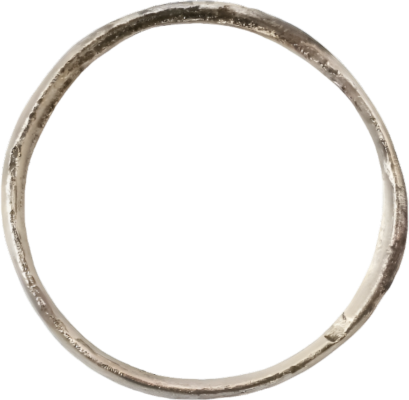 ANCIENT VIKING WEDDING RING C.850-1050 AD SIZE 3 1/2 - Royalty Rings