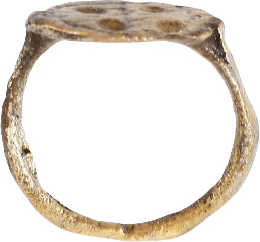 FINE CHRISTIAN PILGRIM'S RING 8TH-9TH C.AD, SIZE 1 - Royalty Rings