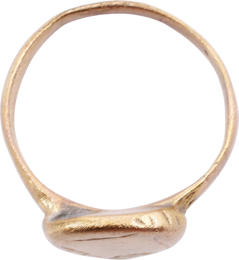 VIKING HEART RING C.900-1050 AD, SIZE 8 ¾ - Royalty Rings