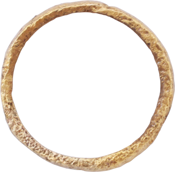 ANCIENT VIKING BEARD/HAIR RING, C.850-1050 AD - Picardi Jewelry