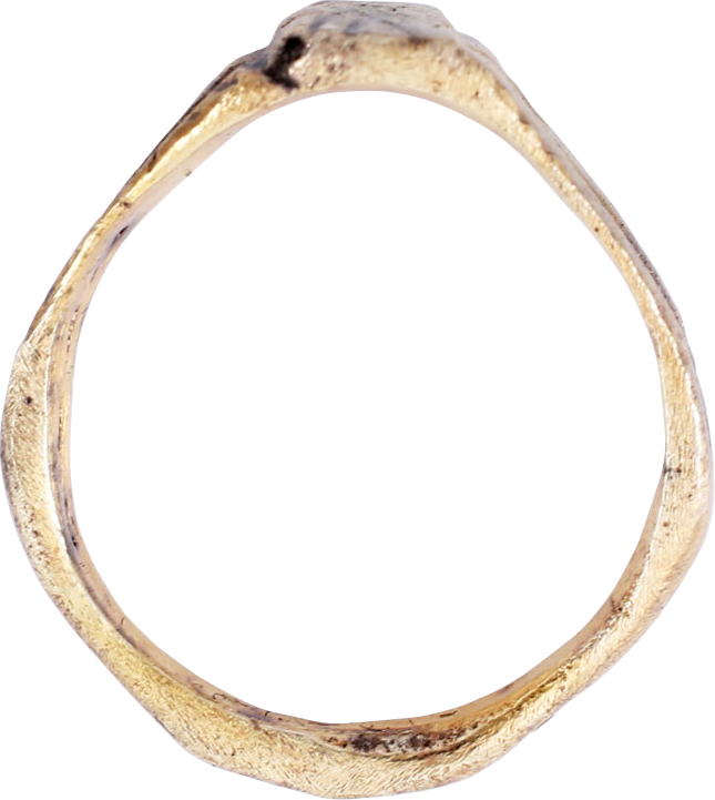 LATE GOTHIC LADY’S FASHION RING C.1600, SIZE 4 1/2 - Fagan Arms