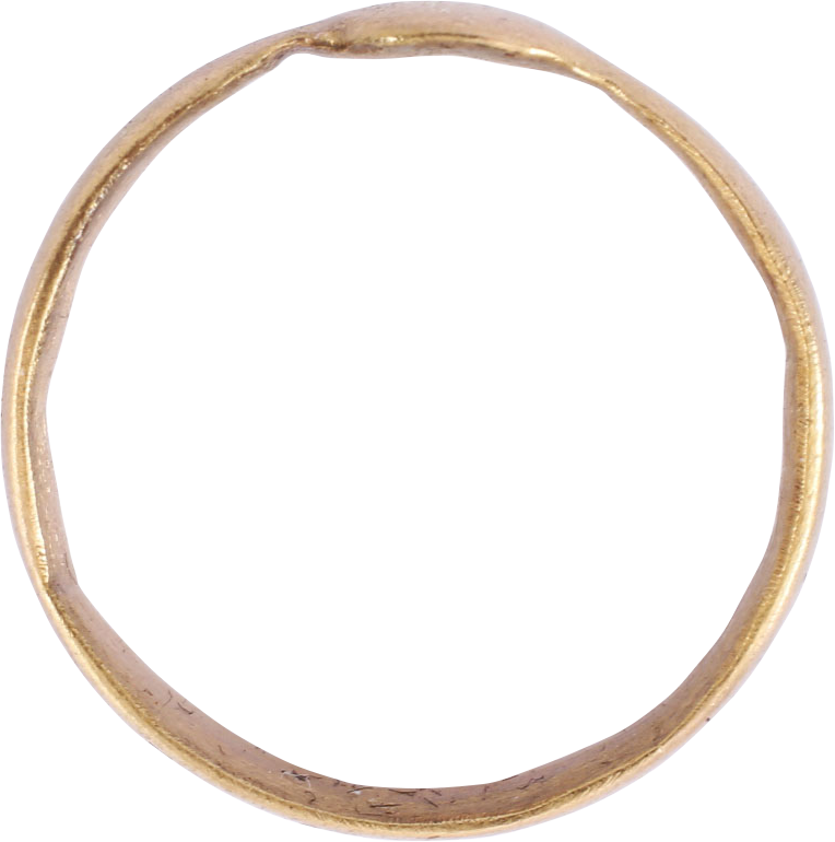 ENGLISH SWEETHEART OR WEDDING RING, TUDOR PERIOD, SIZE 8 - Fagan Arms