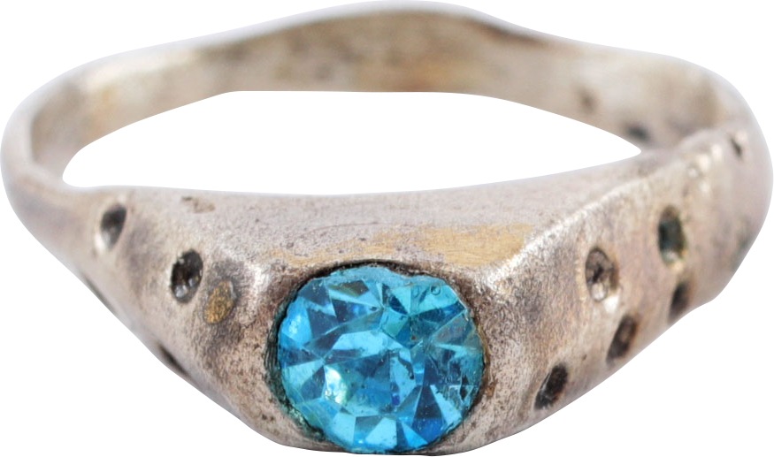 EUROPEAN LADIES FASHION RING, C.1300-1400, SIZE 4 ¼ - Royalty Rings