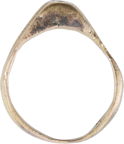 EUROPEAN LADIES FASHION RING C.1300-1400, SIZE 3 ¾ - Fagan Arms