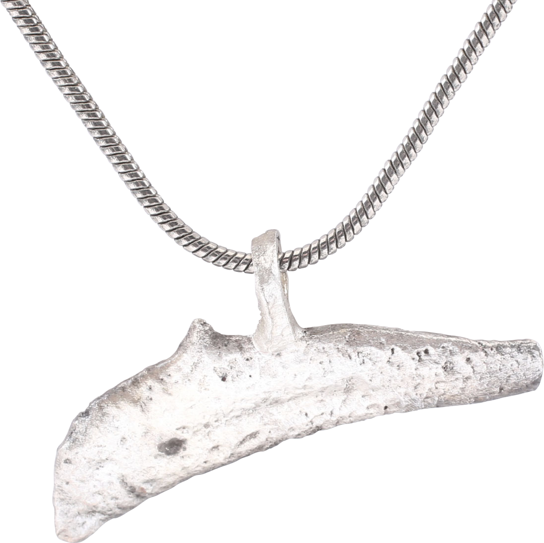 GREEK/UKRAINE BRONZE DOLPHIN PENDANT NECKLACE, 5TH-4TH CENTURY BC - Fagan Arms