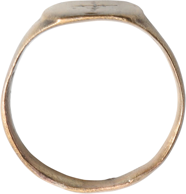 BYZANTINE CHRISTIAN RING 6TH-9TH CENTURY AD, SIZE 10 - Fagan Arms