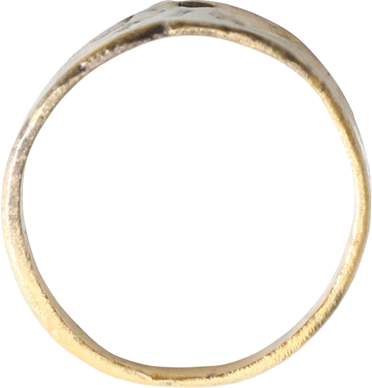 EASTERN EUROPEAN/BALKAN SWEETHEART RING, 19TH CENTURY, SIZE 8 - Fagan Arms