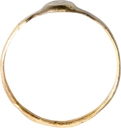 LATE MEDIEVAL WOMAN'S FASHION RING, SIZE 6 1/2 - Fagan Arms