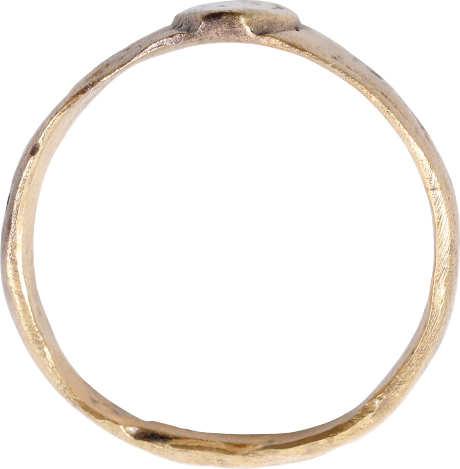 LATE MEDIEVAL WOMAN'S FASHION RING, 15TH-16TH CENTURY AD, SIZE 9 1/4 - Fagan Arms
