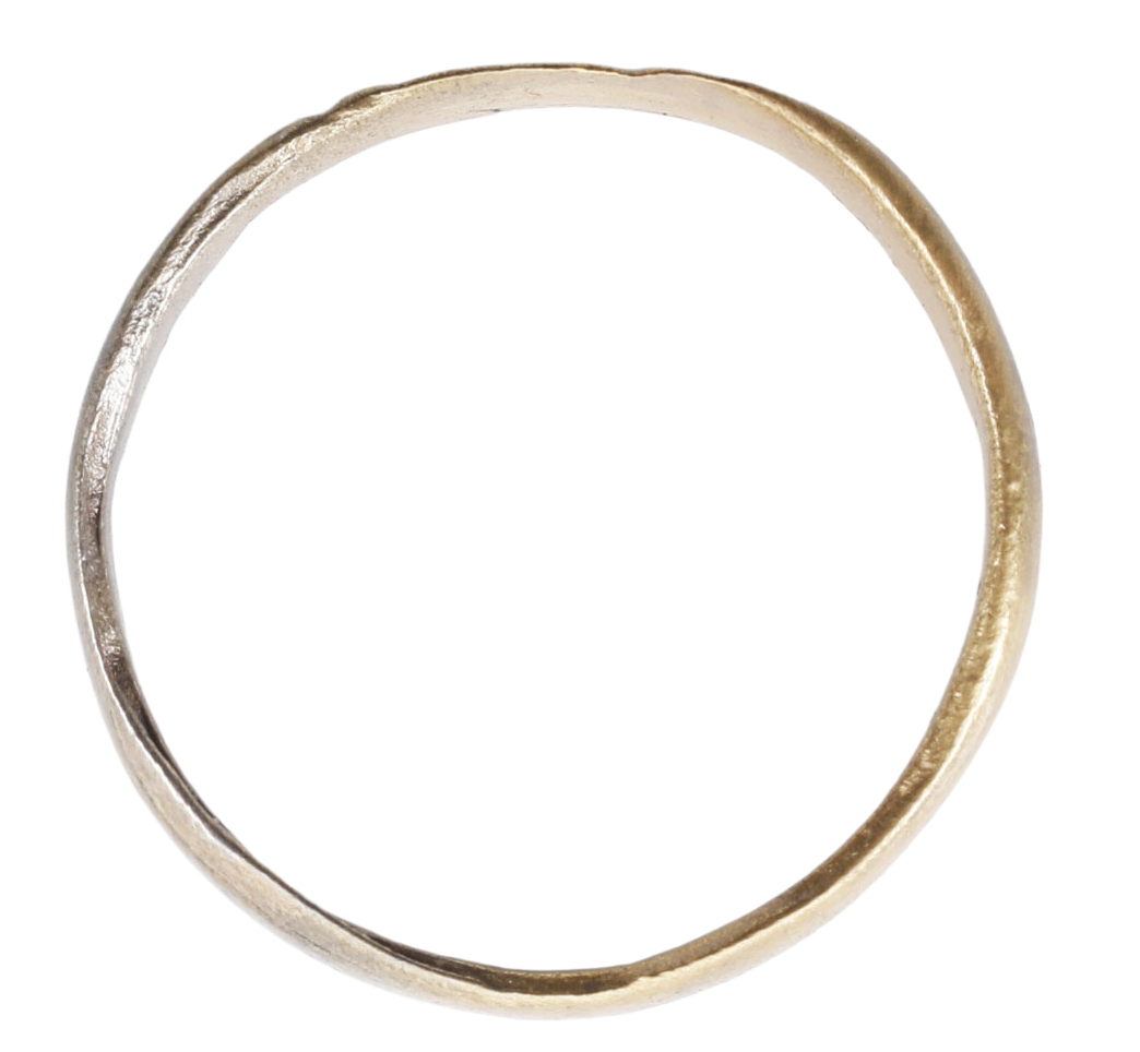 EUROPEAN WEDDING RING C.6TH-10TH CENTURY AD, SIZE 10 - Fagan Arms