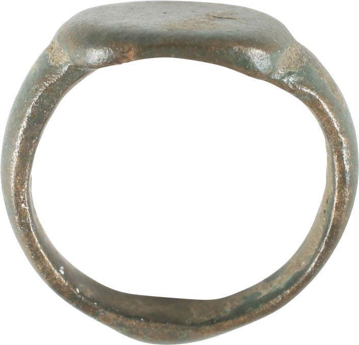 BRONZE RING C.100-350 AD SIZE 3 - Picardi Jewelry