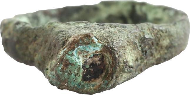 MEDIEVAL ENGLISH LADIES RING C.1300 SIZE 1 1/4 - Picardi Jewelry