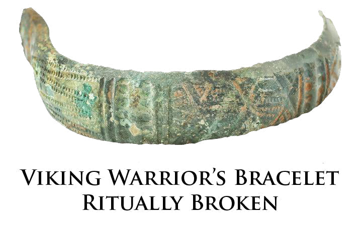 RARE VIKING WOMAN WARRIOR’S BRACELET PENDANT NECKLACE, 10th-11th CENTURY AD - Picardi Jewelers