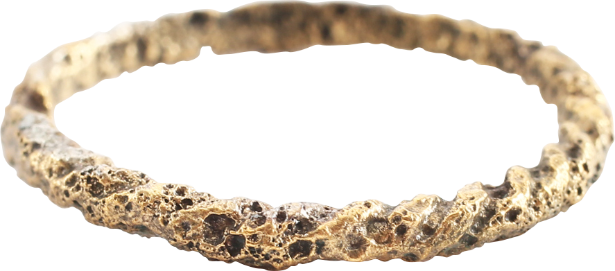FINE VIKING TWISTED RING, SIZE 9 ¾ - Fagan Arms