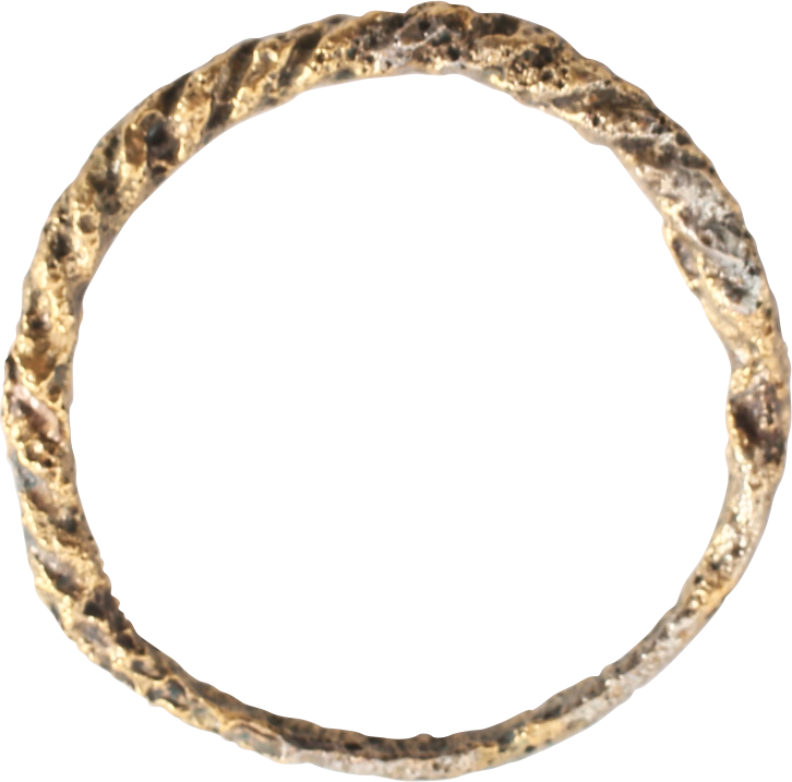 FINE VIKING TWISTED RING, SIZE 9 ¾ - Fagan Arms
