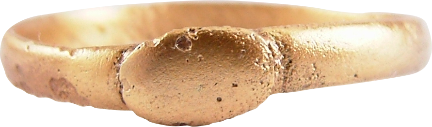 EUROPEAN MAN'S RING C.11TH CENTURY AD, SIZE 10 3/4 - Royalty Rings