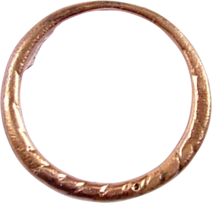 VIKING TWISTED RING, 9TH-10TH CENTURY AD SIZE 9 - Royalty Rings