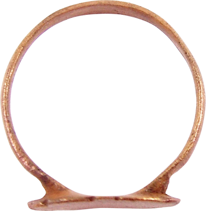 MEDIEVAL MAN’S RING C.13TH-15TH CENTURY AD SIZE 10 ¼ - Royalty Rings