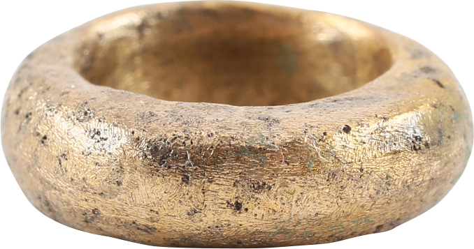 ANCIENT VIKING BEARD/HAIR RING, C.850-1050 AD - Picardi Jewelry