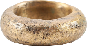 ANCIENT VIKING BEARD/HAIR RING, C.850-1050 AD - Picardi Jewelry