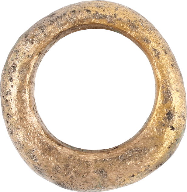 ANCIENT VIKING BEARD/HAIR RING, C.850-1050 AD - Picardi Jewelry