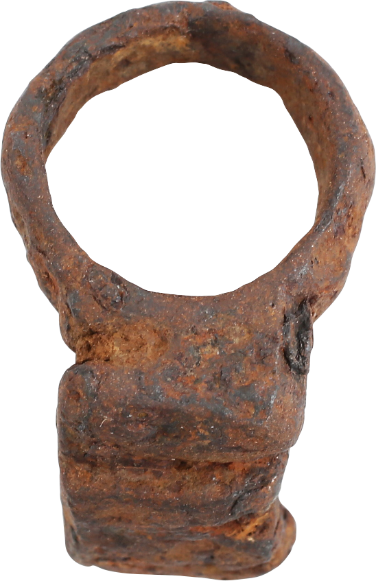 ROMAN KEY RING, 1st-3rd CENTURY AD, SIZE 5 - Picardi Jewelry