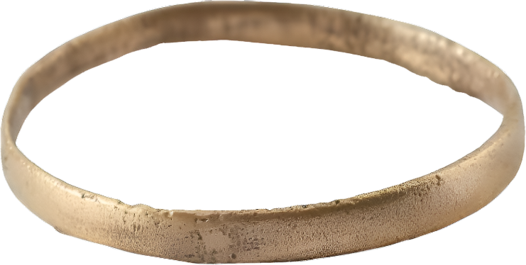 ANCIENT VIKING WEDDING RING C.850-1050 AD SIZE 11 1/4 - Royalty Rings