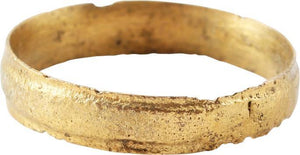 ANCIENT VIKING WEDDING RING C.850-1050 AD SIZE 10 1/4 - Picardi Jewelry