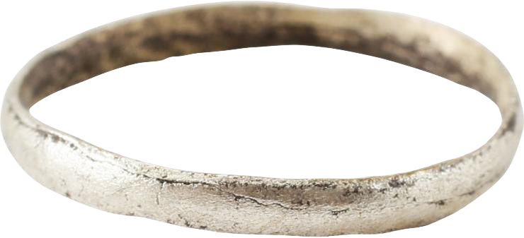 ANCIENT VIKING WEDDING RING C.850-1050 AD SIZE 9