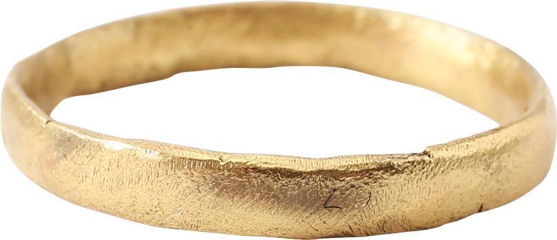 ANCIENT VIKING WEDDING RING C.850-1050 AD SIZE 10 ½ - Royalty Rings