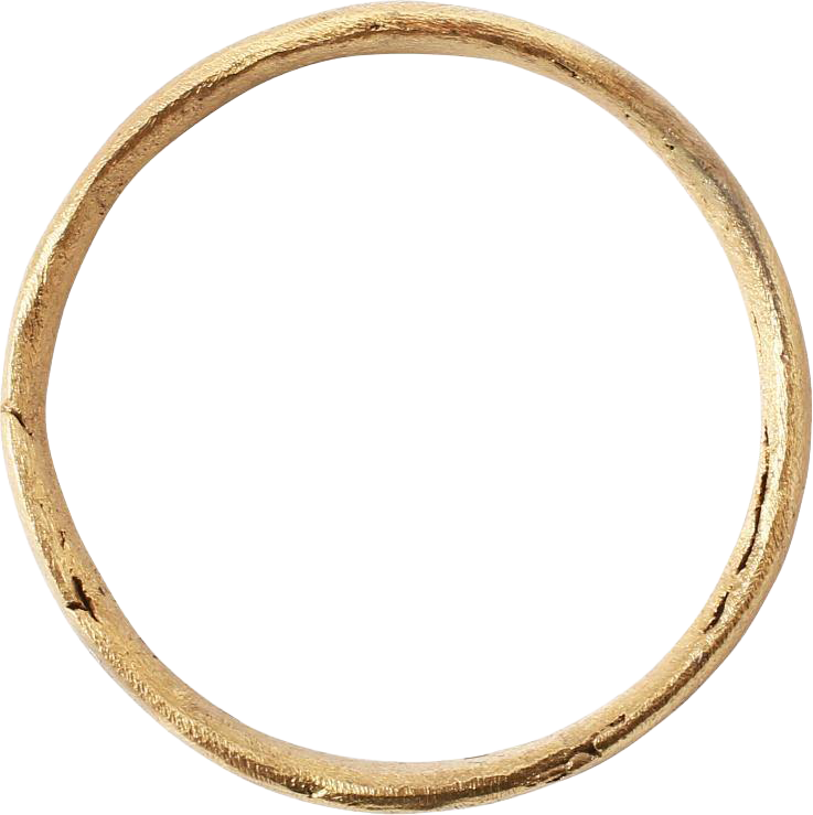 ANCIENT VIKING WEDDING RING C.850-1050 AD SIZE 10 ½