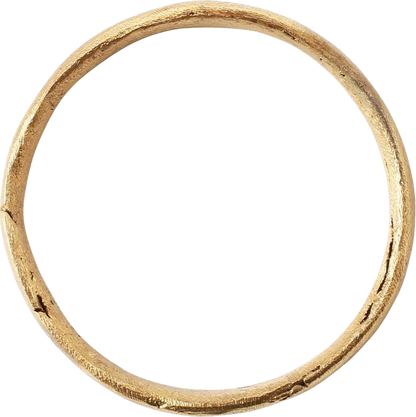 ANCIENT VIKING WEDDING RING C.850-1050 AD SIZE 10 ½