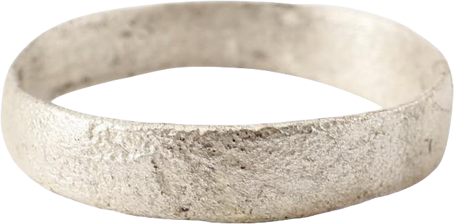 ANCIENT VIKING WEDDING RING C.850-1050 AD SIZE 8 ½