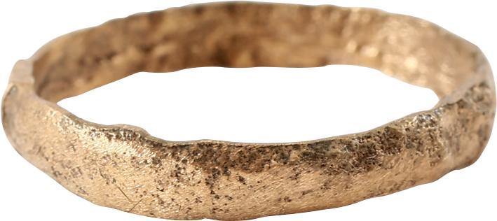 ANCIENT VIKING WEDDING RING C.850-1050 AD SIZE 6 ¼ - Royalty Rings