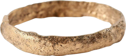 ANCIENT VIKING WEDDING RING C.850-1050 AD SIZE 6 ¼