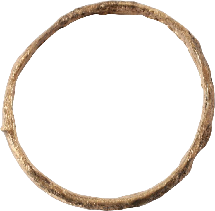 ANCIENT VIKING WEDDING RING C.850-1050 AD SIZE 6 ¼
