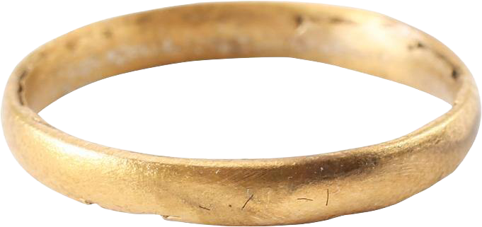 ANCIENT VIKING WEDDING RING C.850-1050 AD SIZE 6 ¼