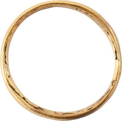 ANCIENT VIKING WEDDING RING C.850-1050 AD SIZE 6 ¼ - Royalty Rings