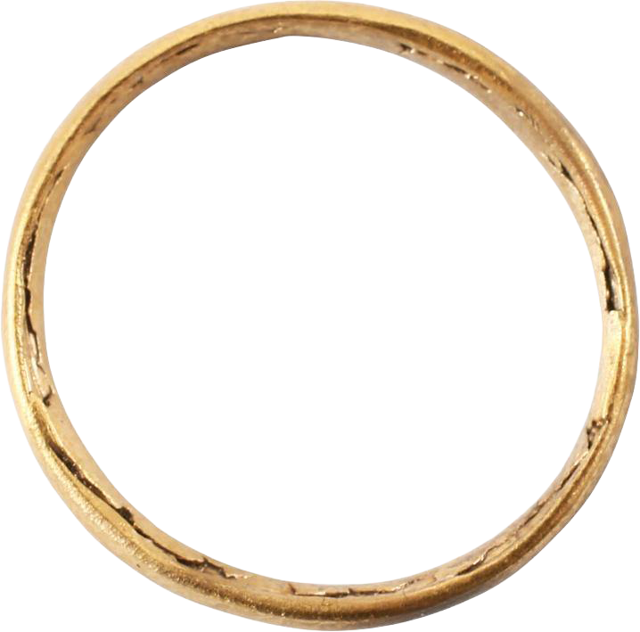 ANCIENT VIKING WEDDING RING C.850-1050 AD SIZE 6 ¼