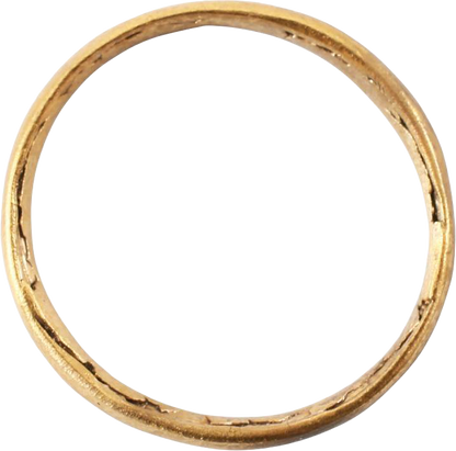 ANCIENT VIKING WEDDING RING C.850-1050 AD SIZE 6 ¼