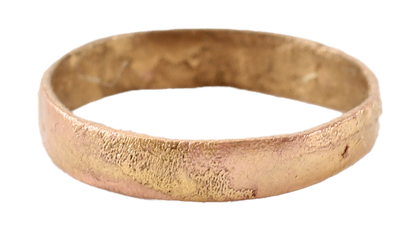 ANCIENT VIKING WEDDING RING C.850-1050, SIZE 2 1/2 - Royalty Rings