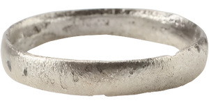 ANCIENT VIKING WEDDING RING C.850-1050 AD SIZE 3 1/2 - Royalty Rings