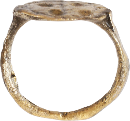 FINE CHRISTIAN PILGRIM'S RING 8TH-9TH C.AD, SIZE 1 - Royalty Rings