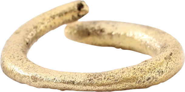 VIKING COIL RING C.850-1050 AD, SIZE 6 - Fagan Arms