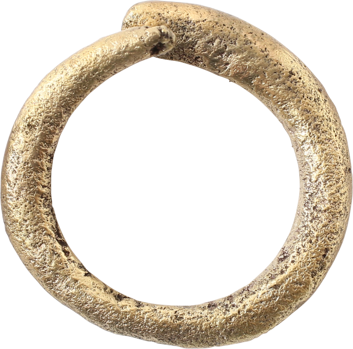 VIKING COIL RING C.850-1050 AD, SIZE 6 - Fagan Arms