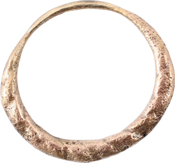 ANCIENT VIKING ROPED OR TWIST WEDDING RING, SIZE 9 3/4 - Royalty Rings