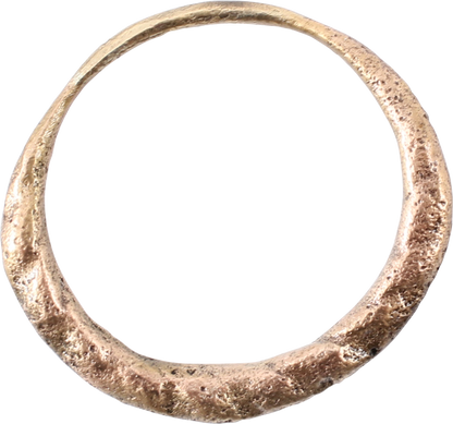 ANCIENT VIKING ROPED OR TWIST WEDDING RING, SIZE 9 3/4 - Royalty Rings