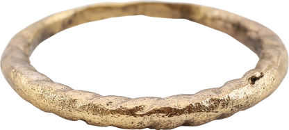 VIKING ROPED OR TWIST WEDDING RING, SIZE 9 1/2 - Royalty Rings