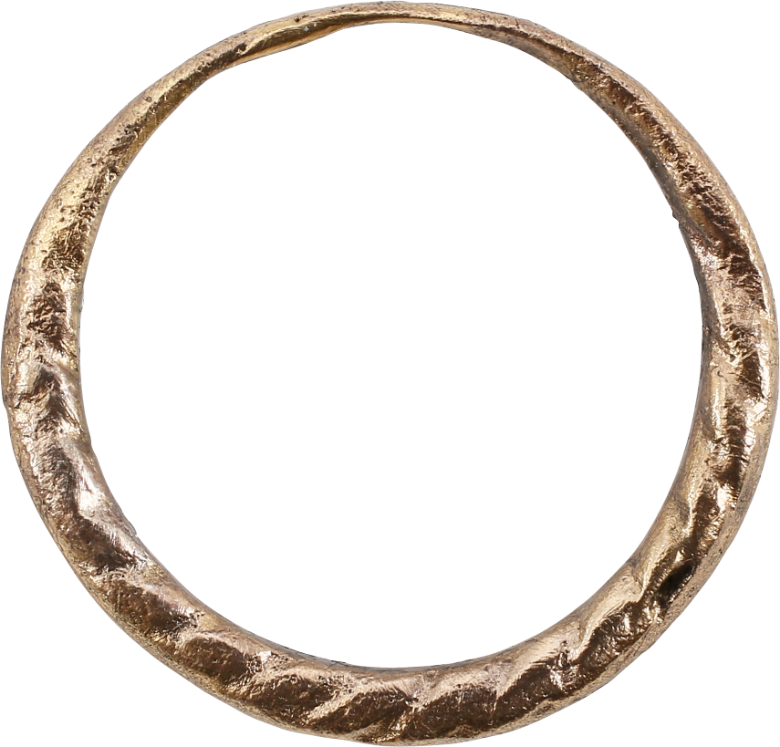 VIKING ROPED OR TWIST WEDDING RING, SIZE 9 1/2 - Royalty Rings